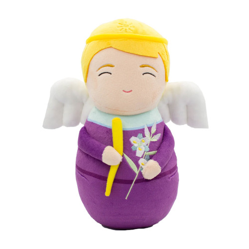 Saint Gabriel the Archangel Plush Doll 10" - Religious Plushie  Saint Gabriel the Archangel Plush Doll 10" - Religious Plushie