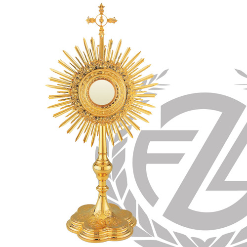 Traditional Monstrance with Sacred Heart 