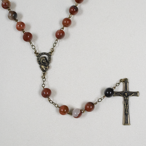 Red Jasper Rosary 