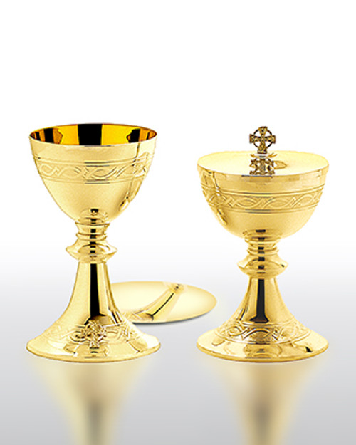 The Patrick Celtic Chalice and Paten The Patrick Celtic Chalice and Paten
