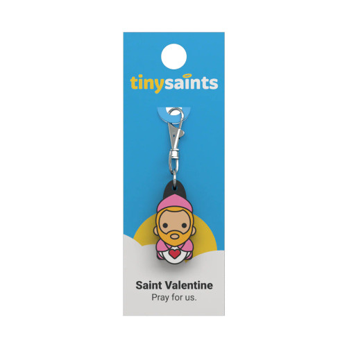 Tiny Saints Charm for Saint Valentine 