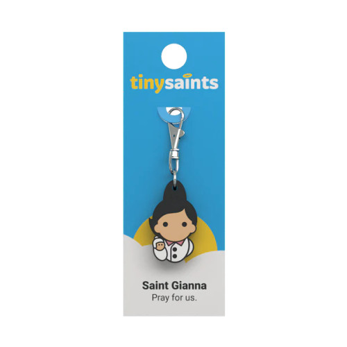 Tiny Saints Charm for Saint Gianna 