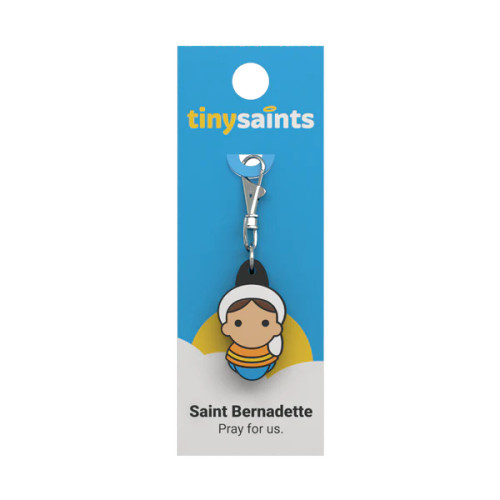 Tiny Saints Charm for Saint Bernadette 
