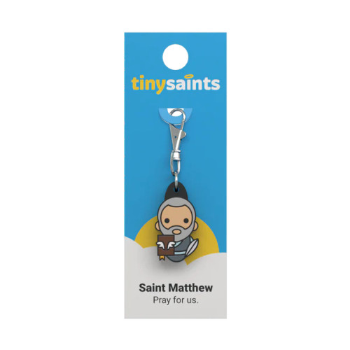 Tiny Saints Charm for Saint Matthew 