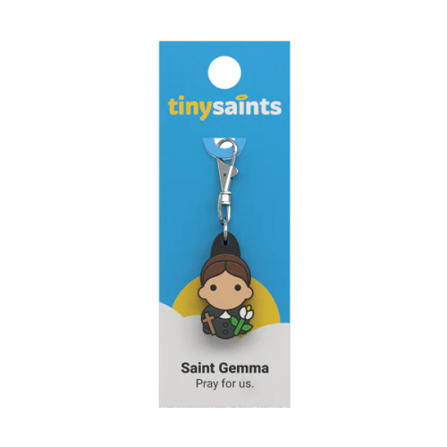Tiny Saints Charm for Saint Gemma 