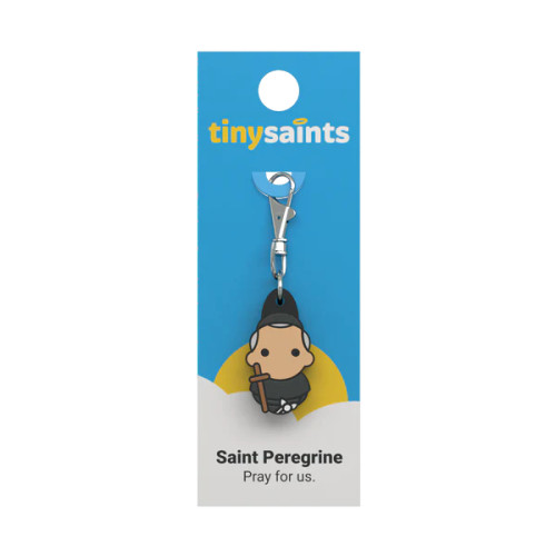 Tiny Saints Charm for Saint Peregrine