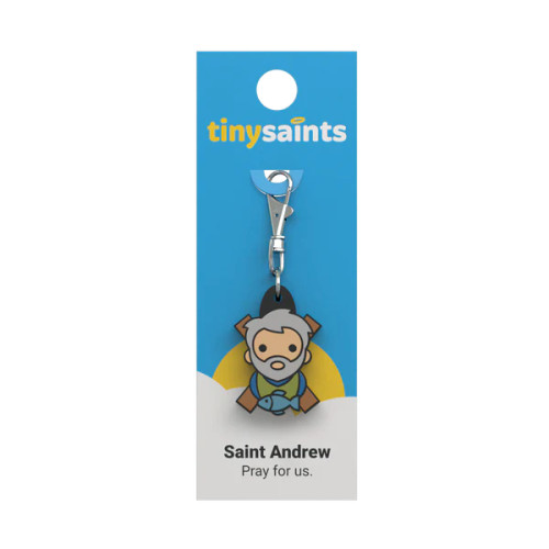 Tiny Saints Charm for Saint Andrew the Apostle 