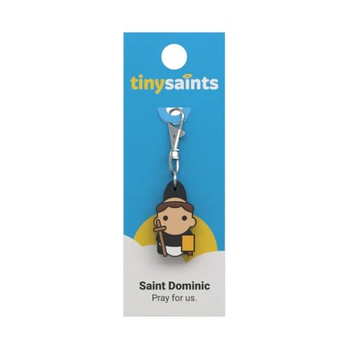 Tiny Saints Charm for Saint Dominic
