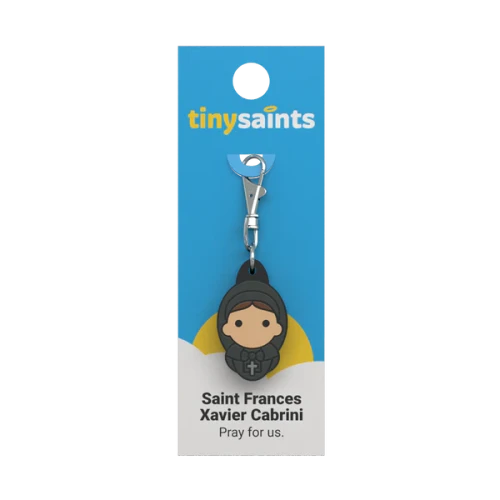 Tiny Saints Charm for Saint Frances Xavier Cabrini 