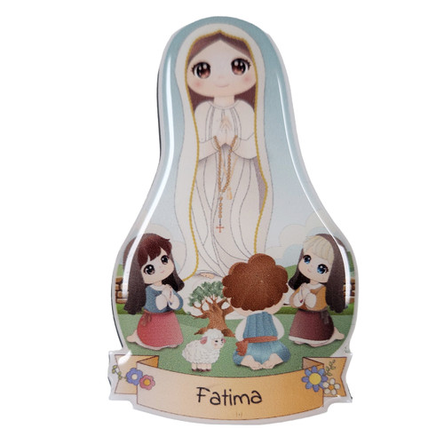 Our Lady of Fatima Magnet for Kids Catholic Gift