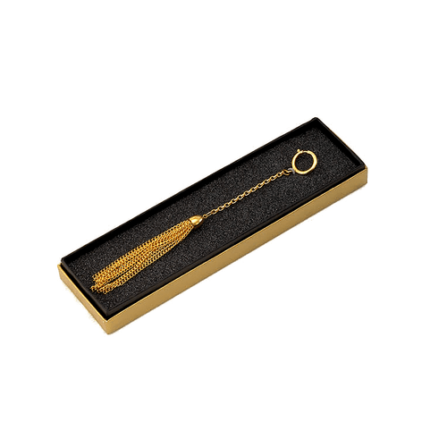 Tabernacle Key Chain Tassel End Gold Finish SF8363