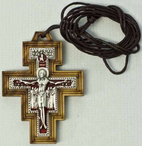 San Damiano Crucifix Pendant - 50/pk - Autom