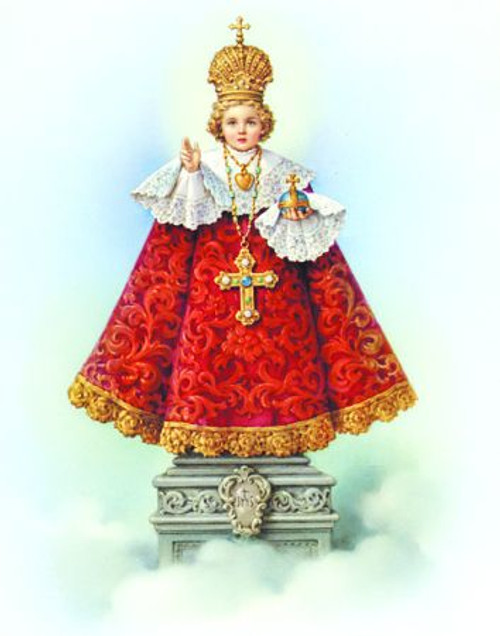 Infant Jesus of Prague | Print Only | 8"x 10"  | Card Stock | P810107 Infant Jesus of Prague | Print Only | 8"x 10"  | Card Stock | P810107