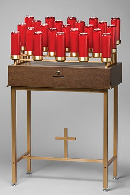 Church votive clearance candle stand