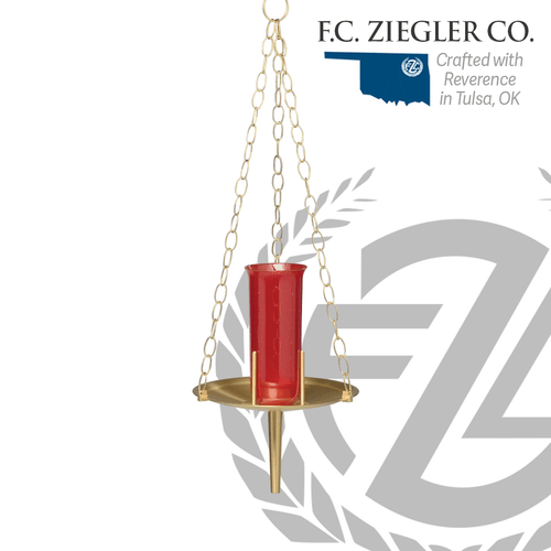 Electric Hanging Sanctuary Lamp Style 588 Ziegler