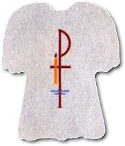 Baptismal Bib Polyester Felt Style B1