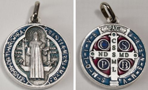 Saint Benedict Medals - Brown Cross — Agapao Store