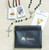 First Communion Rosary Set Includes rosary with black Beads and black vinyl Case and Blessed Sacrament Pin and brown Scapular HI6043