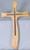 Contemporary Cross INNatural Finish With Inner Cross Cut-Out Italian Import measures 19 and 1 half inches LALPG416 Contemporary Cross INNatural Finish With Inner Cross Cut-Out Italian Import measures 19 and 1 half inches LALPG416