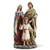 holy family figurine with mary and joseph standing next to glorified child Jesus stands 9 and 3 quarter inches high made of resin ro41399