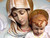 24" Our Lady and Child Medallion Plaque -Fiberglass