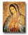 our lady of guadalupe poster with gold accents measures 19 by 27 inches 192-217