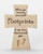 Footprints Tabletop Cross Sand Color Stone Look Finish  Made of Resin measures 4 and 1 quarter inches RO41481 Footprints Tabletop Cross Sand Color Stone Look Finish  Made of Resin measures 4 and 1 quarter inches RO41481