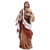 Statue of Sacred Heart of Jesus statue made of resin with red accents stands four inches high ro46471 Statue of Sacred Heart of Jesus statue made of resin with red accents stands four inches high ro46471