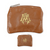 Rosary Case Marian & Chi Rho Symbols Sheepskin Tan Brown HI1688BN Rosary Case Marian & Chi Rho Symbols Sheepskin Tan Brown HI1688BN