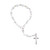 Baby Bracelet - Baptized in Christ - Silver & Pearl 