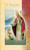 saint augistin bifold holy card with information and prayer made of glossy card stock measures 5 and 1 quarter by 3 and 1 quarter inches F5-406

