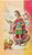 Saint Florian bifold holy card with information and prayer made of glossy card stock measures 5 and 1 quarter by 3 and 1 quarter inches F5-440