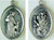 Medal of St Francis and St Christopher - Style BOM0622