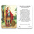 Holy Card of Oracion al Glorioso San Pancracio - Spanish | Box of 25 Holy Card of Oracion al Glorioso San Pancracio - Spanish | Box of 25