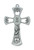 Bless This Child Wall Cross | Girl | 6" | Pewter | 7313