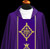 Chasuble with Embroidered IHS Panel - Style ALB1170 available in 5 colors 