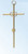 fiftieth Anniversary Cross gold with Double Ring and numeral 50 on base Made in Italy 7 and 3 quarters inches COC43620D0 fiftieth Anniversary Cross gold with Double Ring and numeral 50 on base Made in Italy 7 and 3 quarters inches COC43620D0