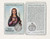 Prayer Card with Medal St Philomena Patron Saint of Babies and Infants LUM14500PHILP