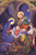 Nativity Scene in Blue Notecard EGNOTE124