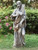 St Joseph the Worker Garden Statue made of resin and stone mix stands 35 and 3 quarter inches high ro66366