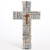 Inspiration Cross Carved Stones Look Words of Encouragement measures 16 inches by 9 and 1/4 inches RO46461