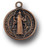 small saint benedict medal with copper finish measures 5 eights of an inch 1057 small saint benedict medal with copper finish measures 5 eights of an inch 1057