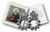 Saint Benedict Rosary Ring and Prayer Card Gift Set shown together