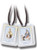 Scapular Brown Brown Ribbon Plastic Protective Case HI152105 Scapular Brown Brown Ribbon Plastic Protective Case HI152105