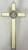 Saint Benedict Medal Wall Crucifix | Luminous | 7-1/2” | Metal | Italy | 4253LUM Saint Benedict Medal Wall Crucifix | Luminous | 7-1/2” | Metal | Italy | 4253LUM