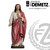Sacred Heart of Jesus Statue  available in 48 60 or 72 inch heights in linden wood or fiberglass with five choices of finishes crafted in italy DM10045