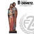 Holy Family With Infant Jesus statue hand carved Linden Wood in 30 36 or 42 inches and choice of stain color or natural finish Crafted In Italy DM131