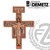 San Damiano Crucifix in carved Linden Wood choose from 24 38 56 66 or 117 inches and color natural or stain finish crafted in Italy DM2905 San Damiano Crucifix in carved Linden Wood choose from 24 38 56 66 or 117 inches and color natural or stain finish crafted in Italy DM2905