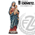 Our Lady of the Blessed Sacrament Statue made of choice of fiberglass or hand carved linden wood in choice of 24 or 36 inch height and choice of natural stain color bronze or white marble finish crafted in Italy DM700130 Our Lady of the Blessed Sacrament Statue made of choice of fiberglass or hand carved linden wood in choice of 24 or 36 inch height and choice of natural stain color bronze or white marble finish crafted in Italy DM700130