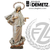 The Our Lady of Mddjugorje statue in hand-carved linden wood or fiberglass with choice of 38 48 or 60 inches in natural stain color bronze or white marble finish crafted in Italy DM798 The Our Lady of Mddjugorje statue in hand-carved linden wood or fiberglass with choice of 38 48 or 60 inches in natural stain color bronze or white marble finish crafted in Italy DM798